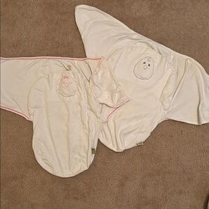 Two Nested Bean weighted swaddles